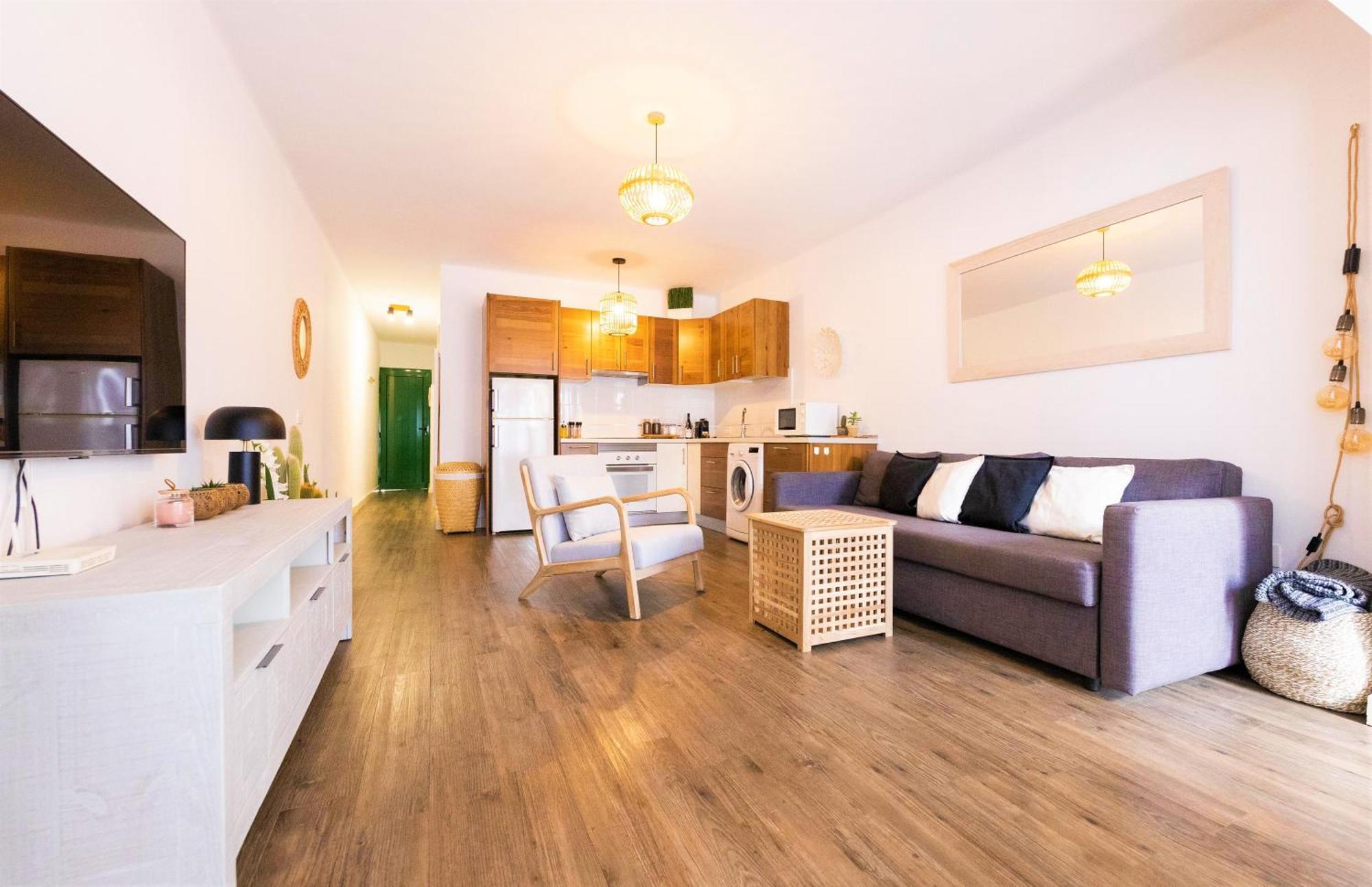 Beautiful One Bedroom Ground Floor Apartment - Veraluna Tías Buitenkant foto
